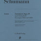 Schumann - Liederkreis Op 39 For Low Voice/Piano - G. Henle Verlag