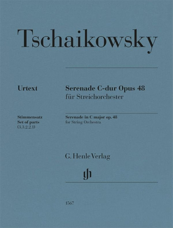Tchaikovsky - Serenade C Major Op 48 String Orchestra Parts - G. Henle Verlag