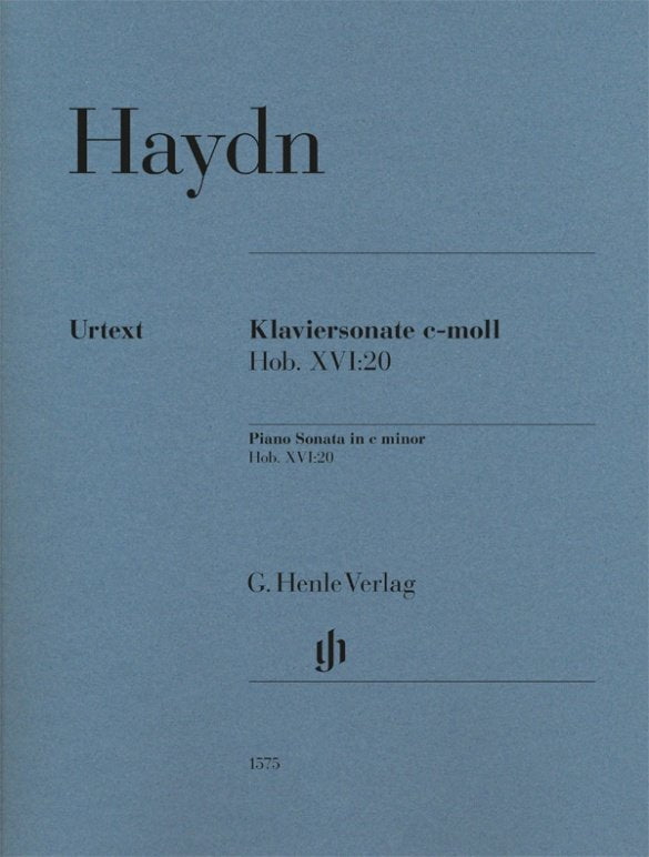 Haydn - Piano Sonata C Minor Hob 16 No 20 Urtext - G. Henle Verlag - Image 2