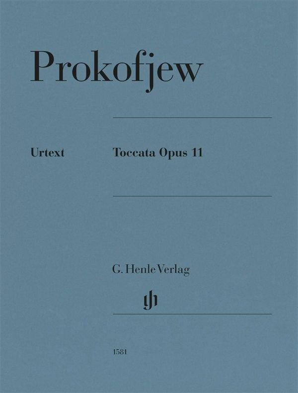 Prokofieff - Toccata Op 11 For Piano Urtext - G. Henle Verlag