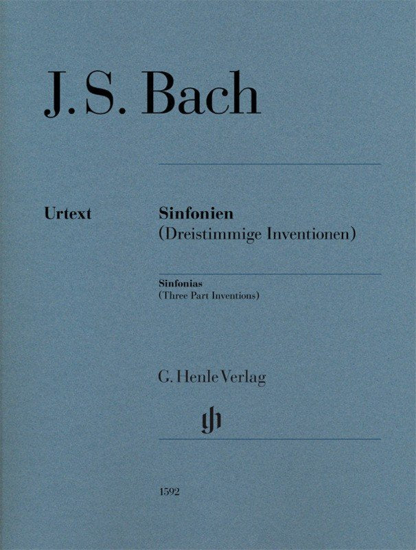 Sinfonias (Three Part Inventions) Without Fingering - G. Henle Verlag - Image 2