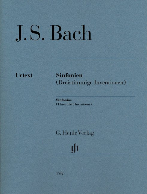 Sinfonias (Three Part Inventions) Without Fingering - G. Henle Verlag - Image 3