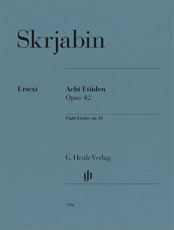 Scriabin - 8 Etudes Op 42 For Piano - G. Henle Verlag