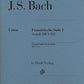 Bach - French Suite No 1 D Minor Bwv 812 Piano Urtext - G. Henle Verlag