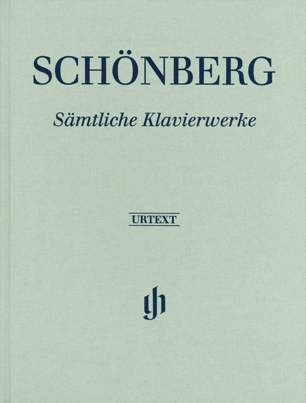 Schoenberg - Complete Piano Works Urtext Clothbound - G. Henle Verlag