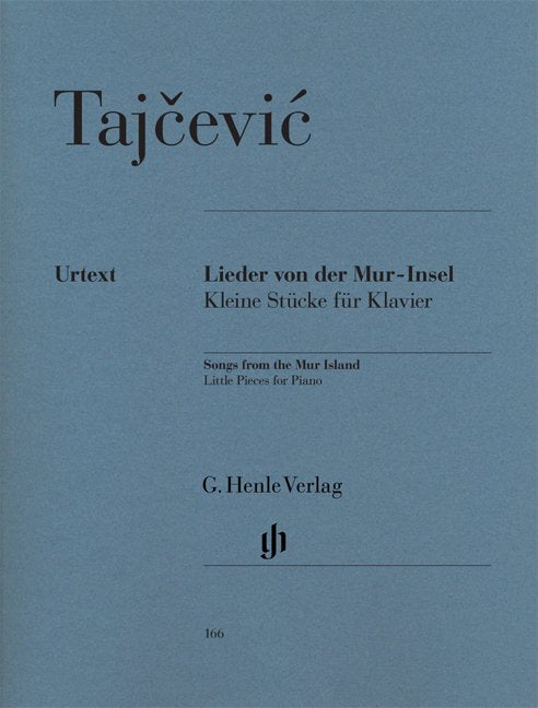Songs From The Mur Island - G. Henle Verlag