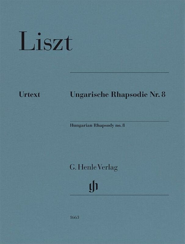 Liszt - Hungarian Rhapsody No 8 For Piano - G. Henle Verlag