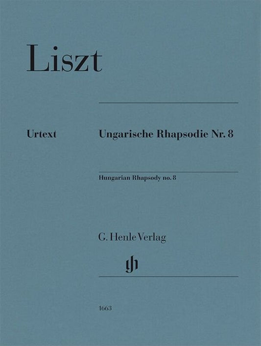 Liszt - Hungarian Rhapsody No 8 For Piano - G. Henle Verlag