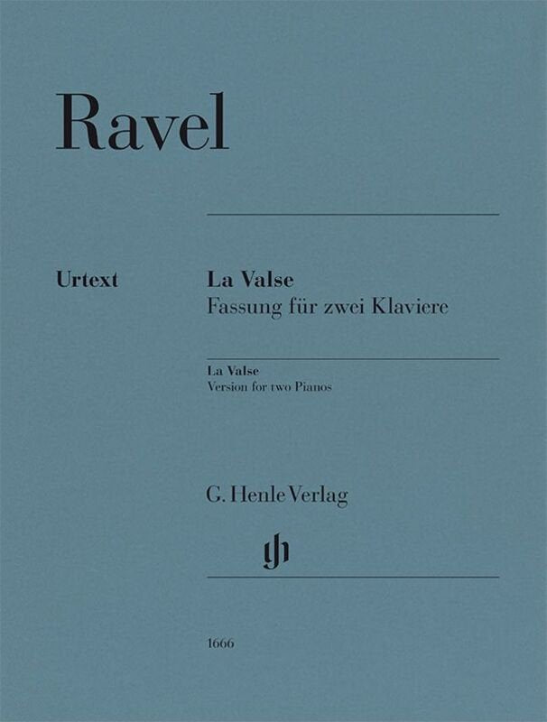 Ravel - La Valse For 2 Piano 4 Hands - G. Henle Verlag