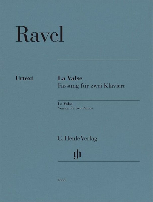 Ravel - La Valse For 2 Piano 4 Hands - G. Henle Verlag