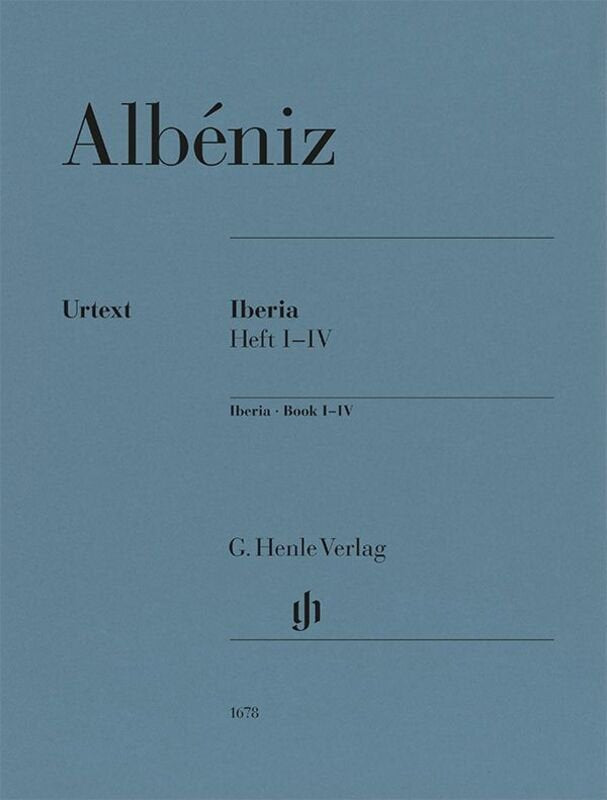 Albeniz - Iberia Book 1-4 For Piano - G. Henle Verlag