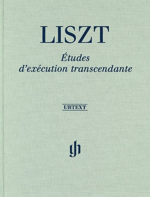 Liszt - Transcendental Etudes Clothbound Urtext Edition - G. Henle Verlag