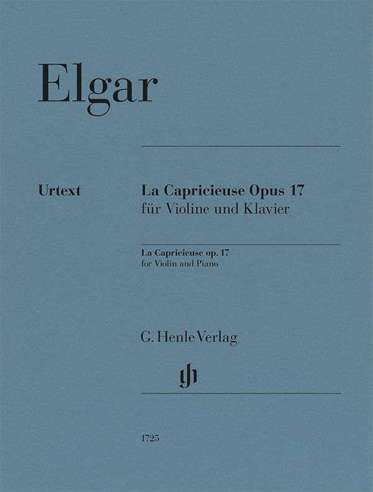 Elgar - La Capricieuse Op 17 For Violin And Piano - G. Henle Verlag