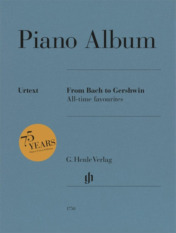 Piano Album From Bach To Gershwin All Time Favourites - G. Henle Verlag