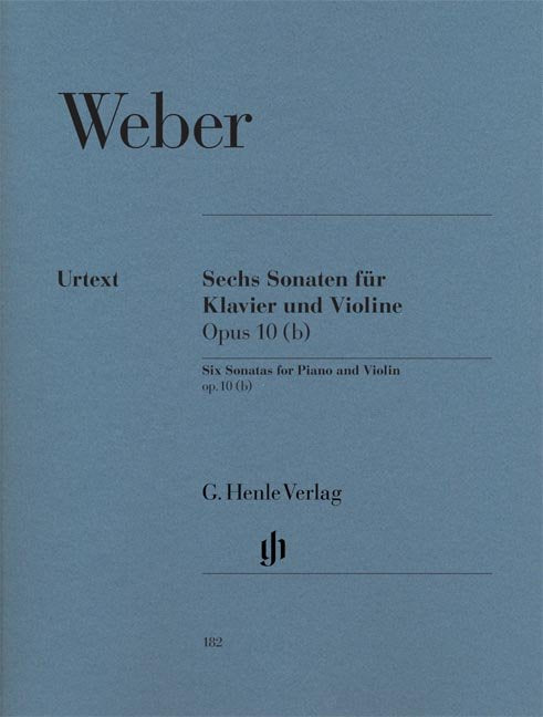 Sonatas 6 Op 10B Vln/Pno - G. Henle Verlag