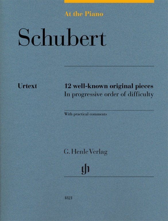 At The Piano Schubert 12 Well-Known Original Pieces - G. Henle Verlag