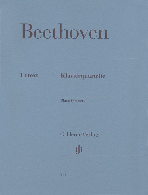 Beethoven - Piano Quartets Complete - G. Henle Verlag