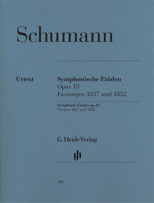 Schumann - Symphonic Studies Op 13 - G. Henle Verlag