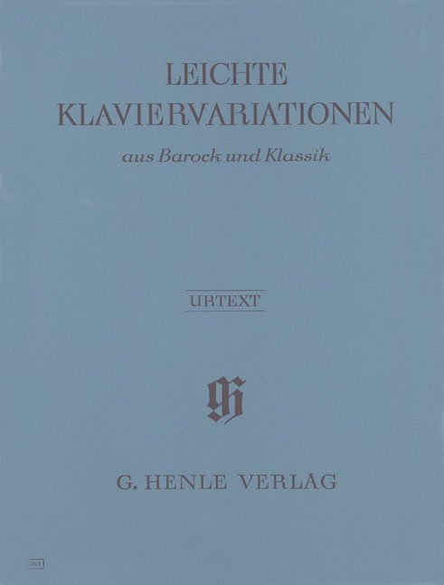 Easy Variations From Baroque And Classics - G. Henle Verlag