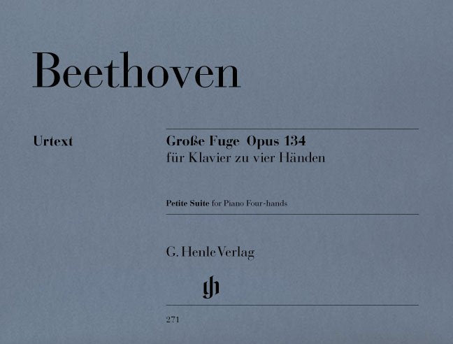 Grand Fugue Op 134 Pd - G. Henle Verlag