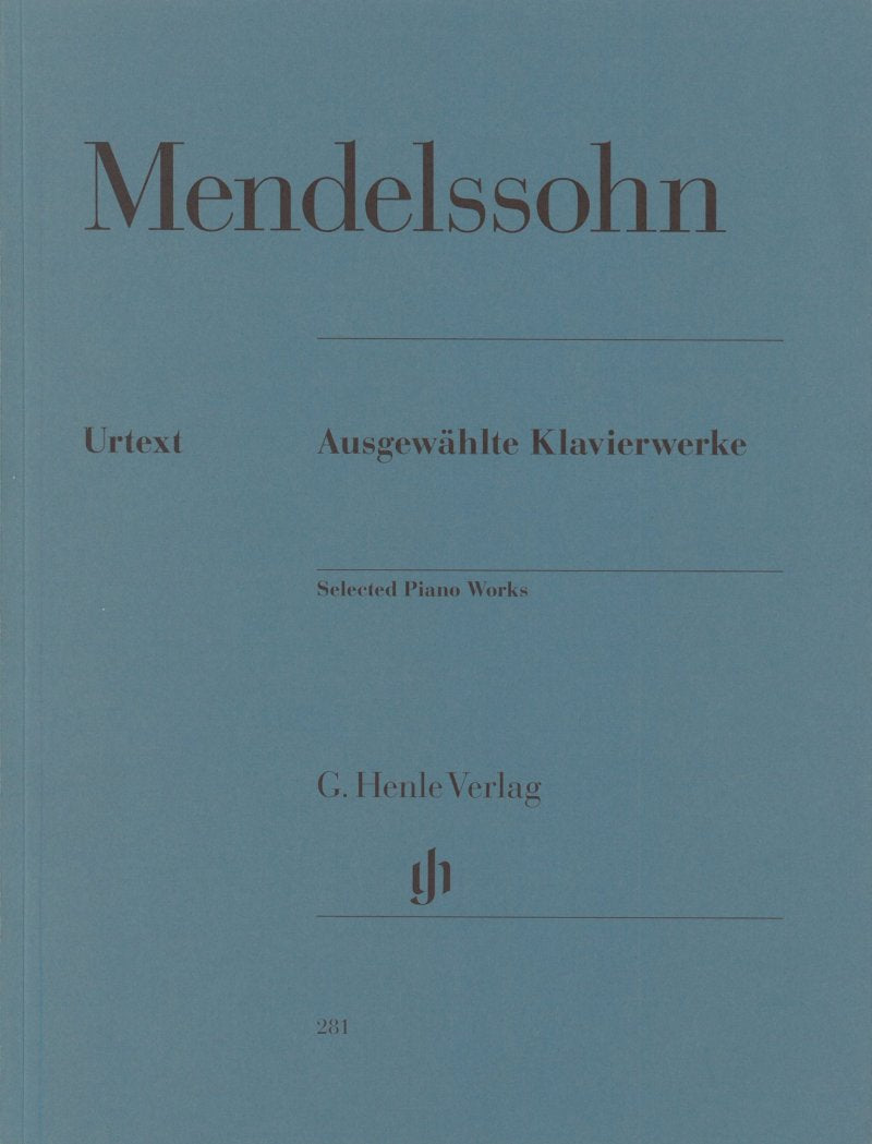 Mendelssohn - Piano Works Urtext - G. Henle Verlag