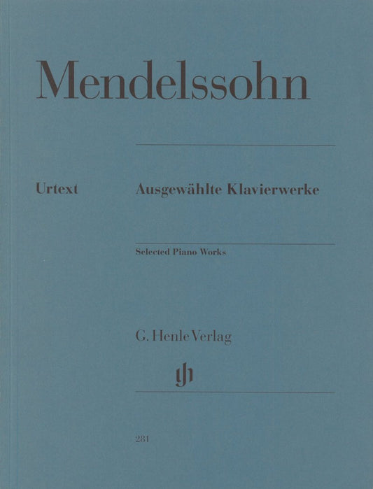 Mendelssohn - Piano Works Urtext - G. Henle Verlag