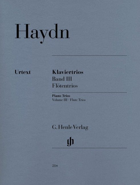 Piano Trios Bk 3 Fl (Or Vln) Vc Pno - G. Henle Verlag