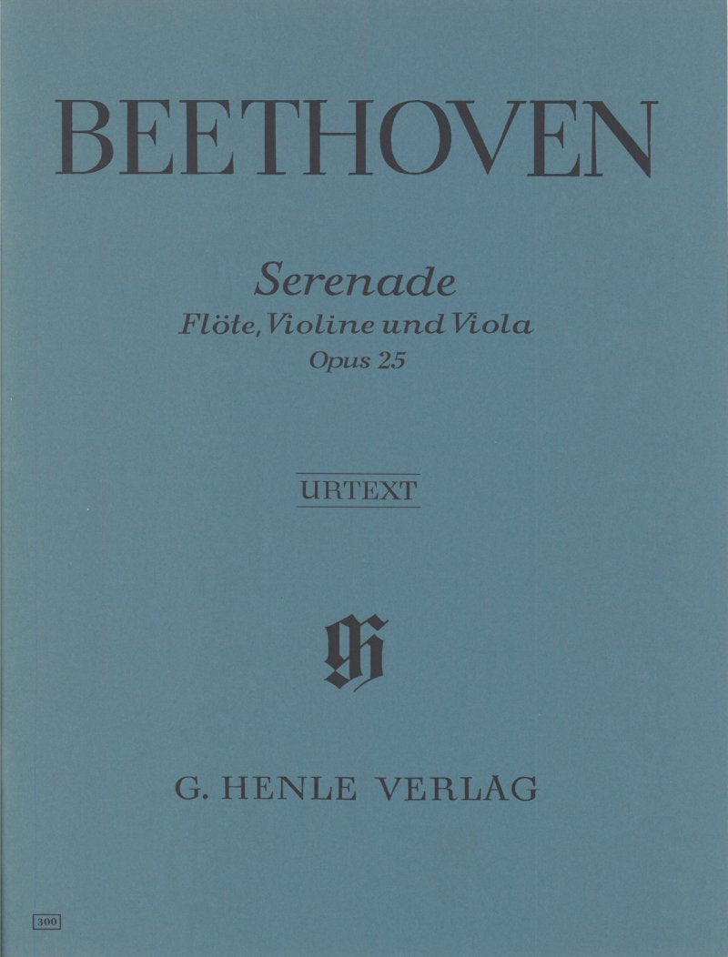 Serenade Op 25 D Fl Vln Vla Ed Gerlach - G. Henle Verlag