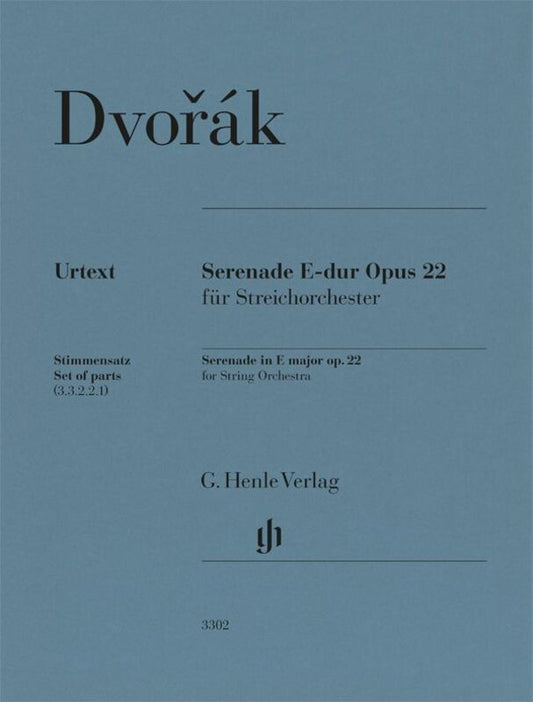 Dvorak - Serenade E Major Op 22 String Orchestra Parts