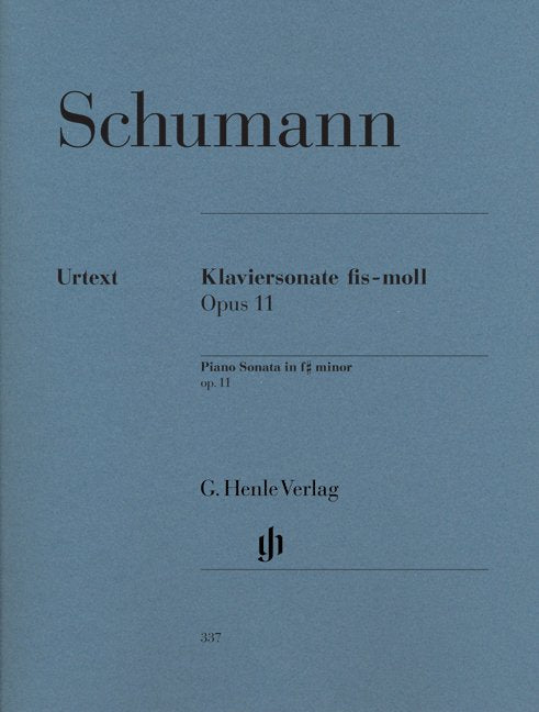 Sonata Op 11 F Sharp Min - G. Henle Verlag