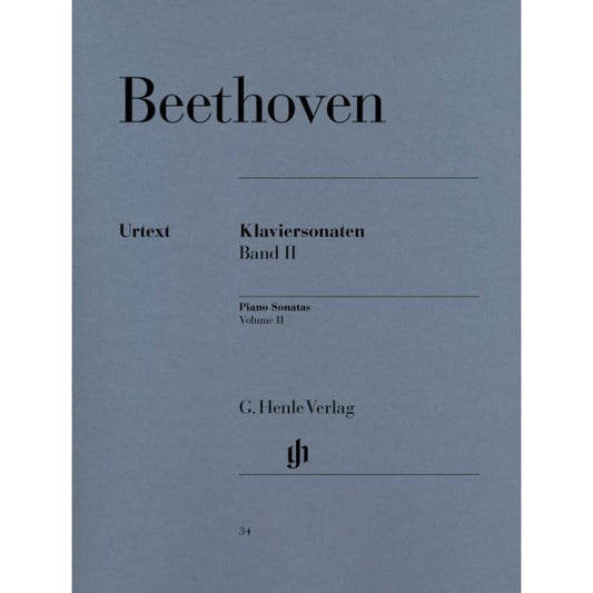 Beethoven - Piano Sonatas Book 2 - Urtext Version