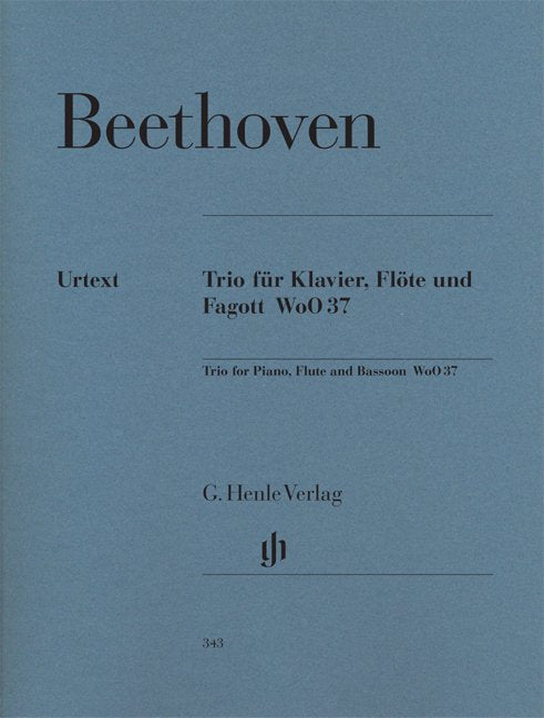 Trio Woo 37 G Fl Bsn Pno - G. Henle Verlag
