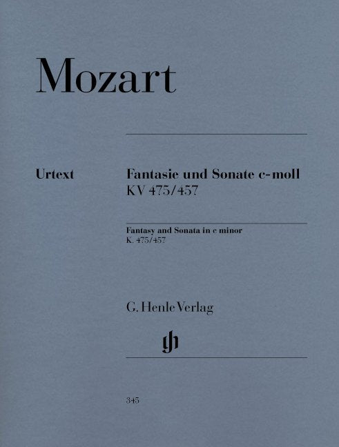 Fantasy And Sonata K 475 And K 457 C Min - G. Henle Verlag