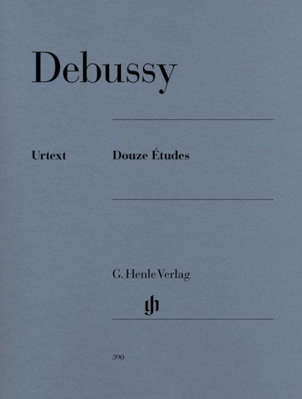Debussy - 12 Etudes Bk 1 & 2 Complete - G. Henle Verlag