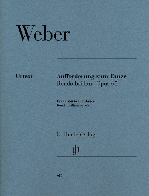 Invitation To The Dance Op 65 D Flat - G. Henle Verlag