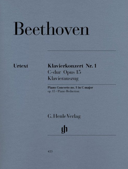 Beethoven - Concerto No 1 Op 15 C 2P4H - G. Henle Verlag