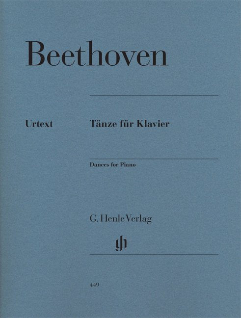 Beethoven - Dances For Piano - G. Henle Verlag