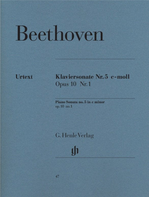 Sonata Op 10 No 1 C Min - G. Henle Verlag