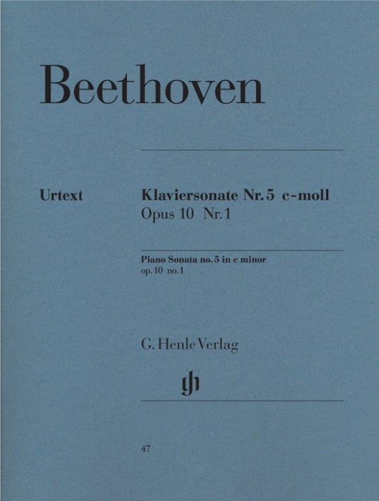 Sonata Op 10 No 1 C Min - G. Henle Verlag