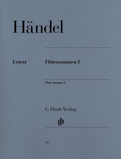 Sonatas Bk 1 Flt Pno - G. Henle Verlag
