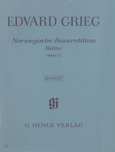 Norwegian Peasant Dances Op 72 - G. Henle Verlag