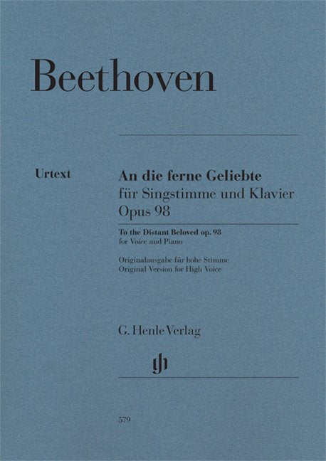 An Die Ferne Geliebte Op 98 High Urtext - G. Henle Verlag