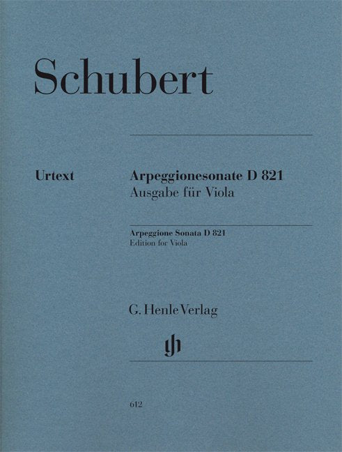 Schubert - Sonata A Min D 821 Arpeggione Viola/Piano - G. Henle Verlag - Image 2