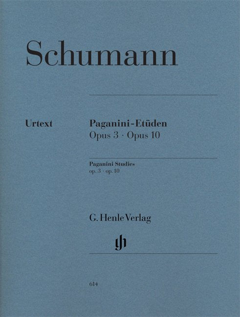 Paganini Studies Op 3 Op 10 - G. Henle Verlag