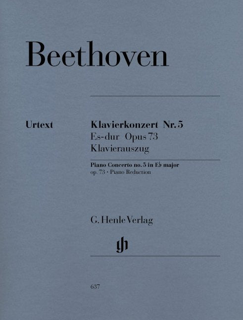 Beethoven - Concerto No 5 Op 73 E Flat Emperor 2P 4H - G. Henle Verlag - Image 2