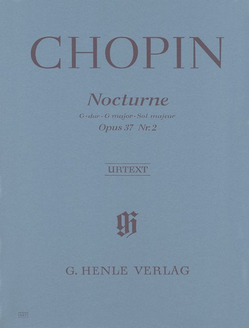 Nocturne Op 37 No 2 G Urtext - G. Henle Verlag