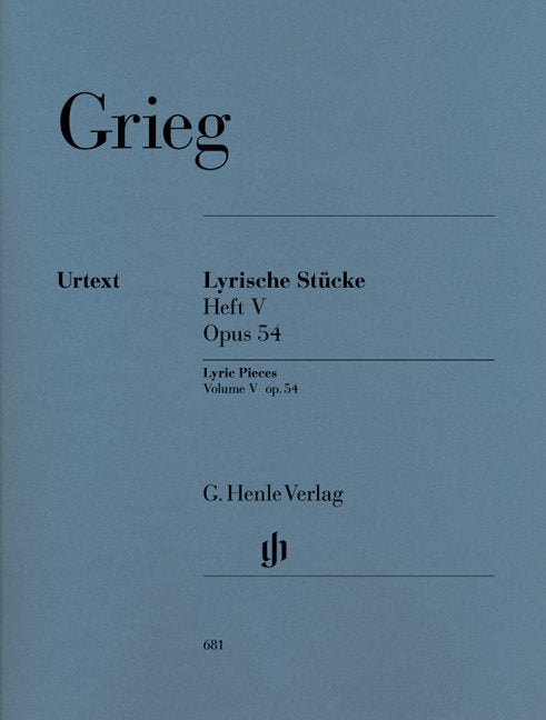 Grieg - Lyric Pieces Op 54 Urtext - G. Henle Verlag