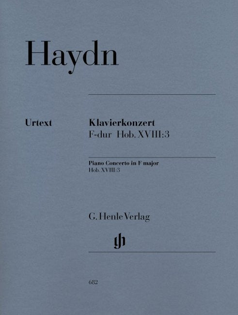 Concerto Hob 18 No 3 F 2P 4H - G. Henle Verlag