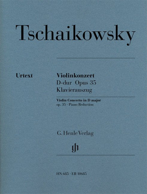 Tchaikovsky - Concerto D Major Op 35 Violin/Piano - G. Henle Verlag