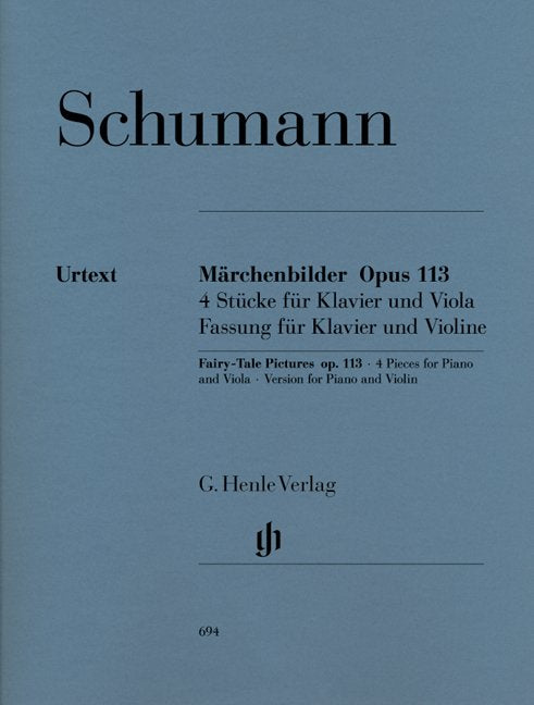 Fairy Tales Op 113 Vln Pno - G. Henle Verlag